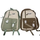 Mochila infantil con bolsillo frontal, varios diseños