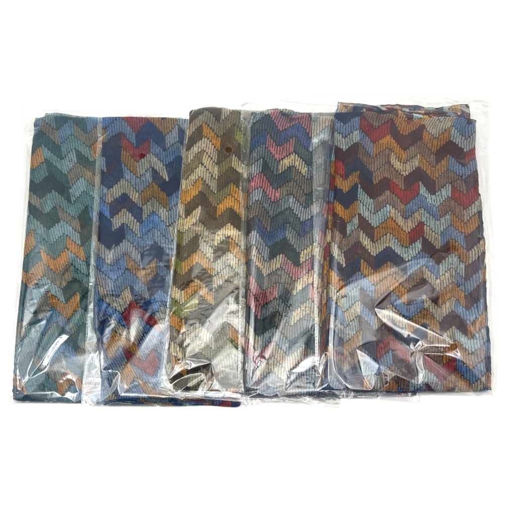 Pañuelo pashmina estampada, varios colores