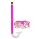 Snorkel y máscara para niños, varios colores, en bolsa