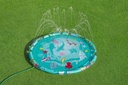 Inflable alfombra con aspersores 1 aro, Bestway, en caja