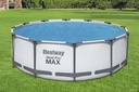 Lona cobertor térmica para piscina PE Bestway, 366 diámetro, en bolsa
