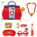 Set de doctor 7 piezas, en valija de tela