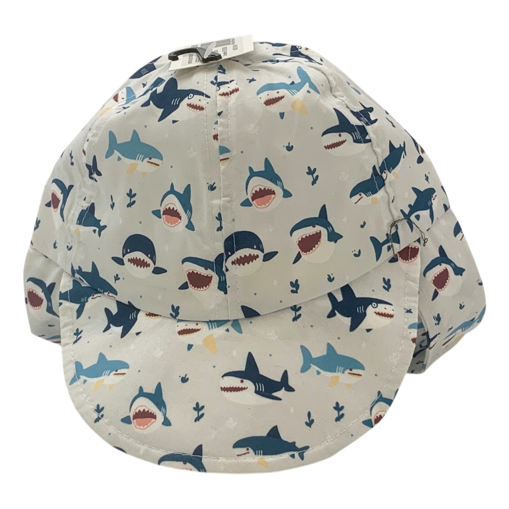 Gorro de visera infantil, con cubre nuca, varios diseños