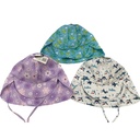 Gorro de visera infantil, con cubre nuca, varios diseños