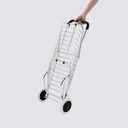 Carrito de compras de metal