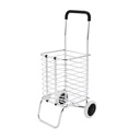 Carrito de compras de metal