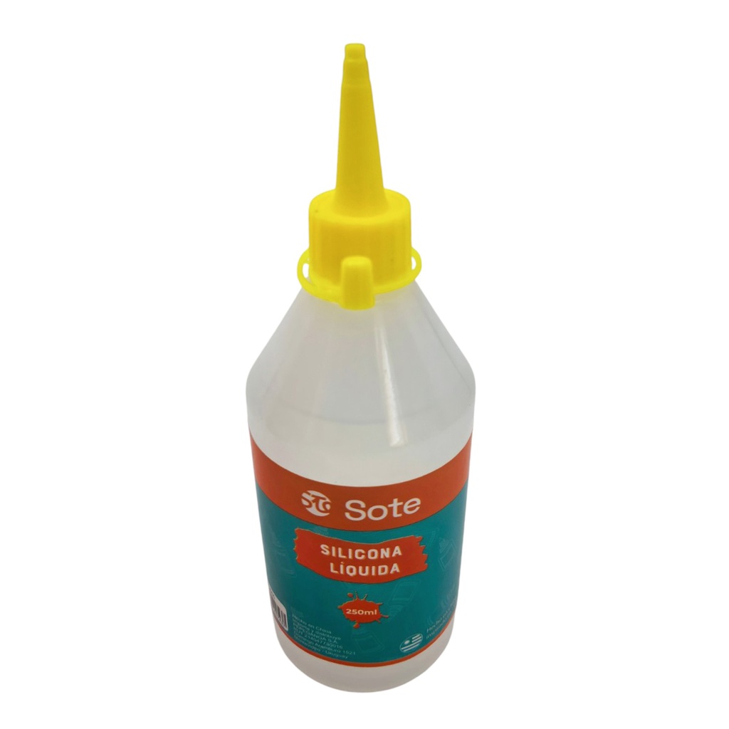 Silicona líquida transparente, 250ml, SOTE