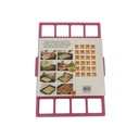 Cortante de plástico para galletitas, en cartón