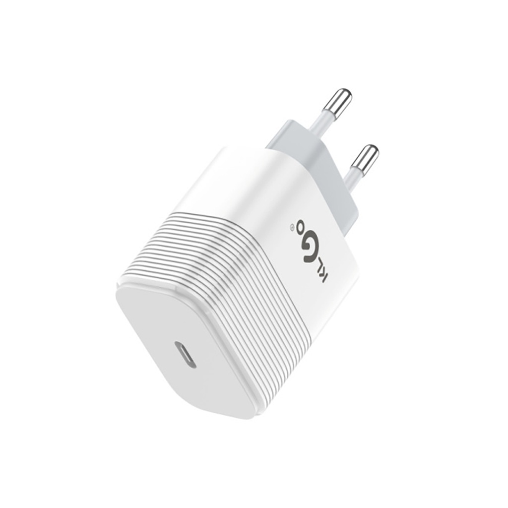 Cargador con entrada USB-C, KLGO en caja