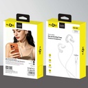 Auriculares con cable con salida C, KLGO en caja