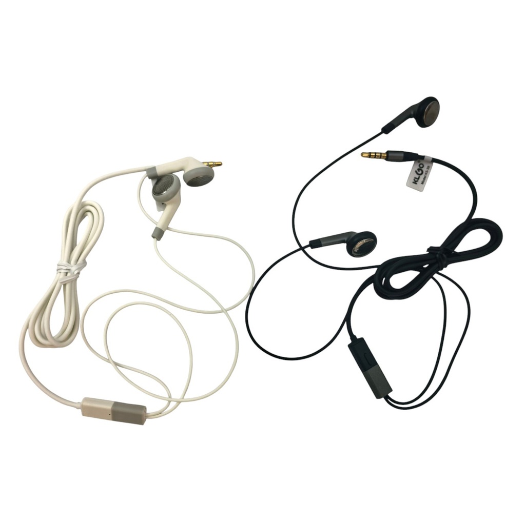 Auriculares con cable auxiliar 3,5mm, varios colores, KLGO, en caja