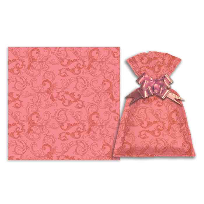[G3159B] Bolsa de regalo metalizado símil velvet grande PACKx50