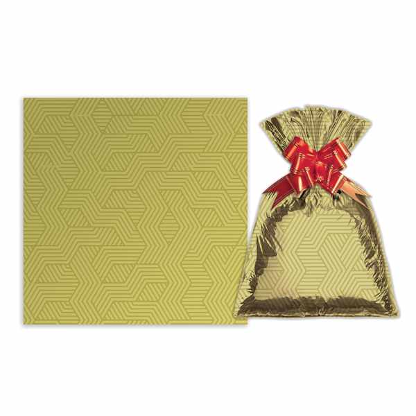 Bolsa de regalo metalizado símil velvet grande PACKx50
