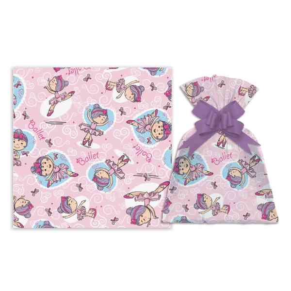 [G3163E] Bolsa de regalo, perlado infantil chico PACKx50