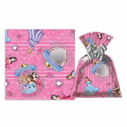 [G3164M] Bolsa de regalo metalizado infantil mediano PACKx50