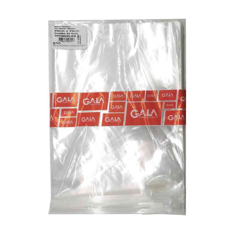 [G3169A] Bolsa de regalo transparente, chica PACKx50