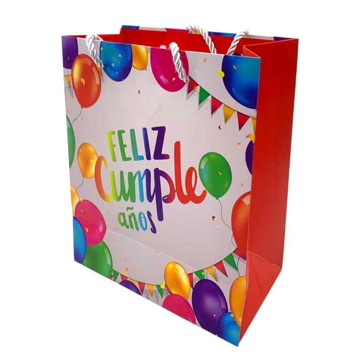 Bolsa de regalo chica, PACK x12, diseños surtidos