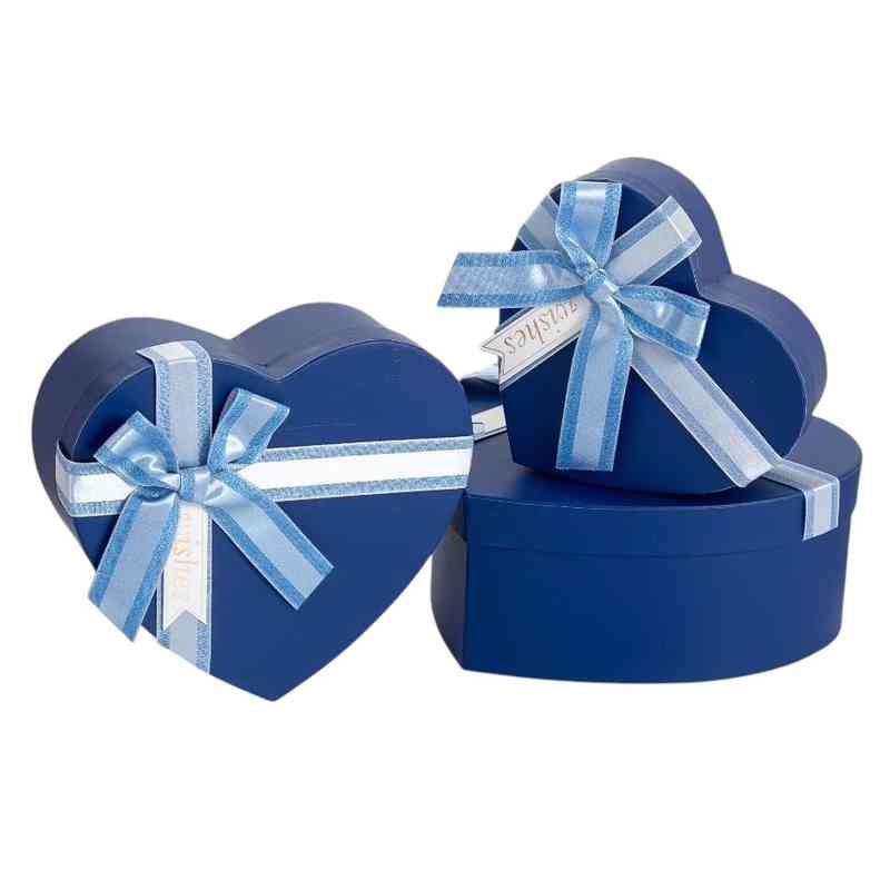 [G3317] Cajas de regalo forradas, set x3