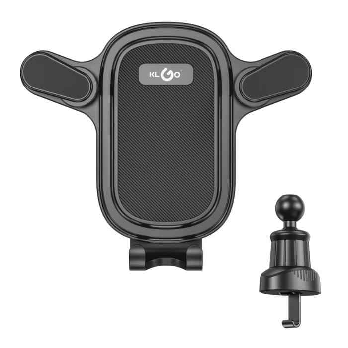 [G3508] Soporte de celular para auto, agarre gancho para rejilla de aire, KLGO, en caja