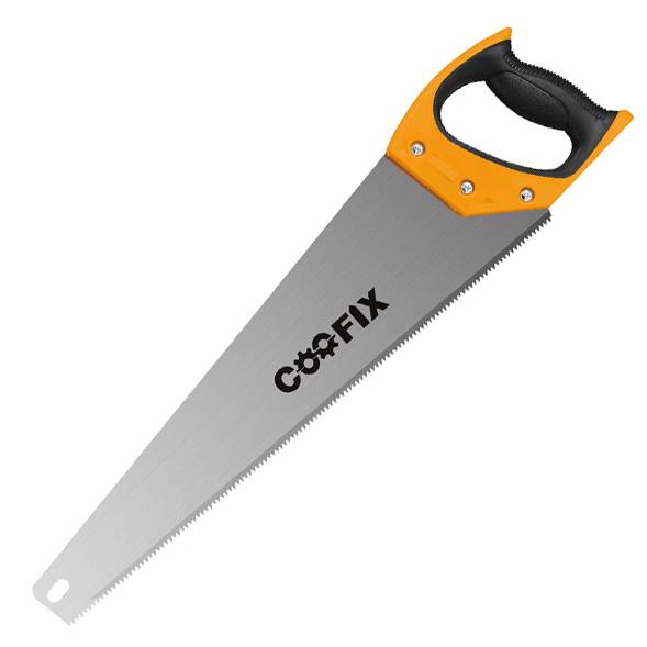 [G3524] Serrucho carpintero de mano, mango de plástico, 16", Coofix