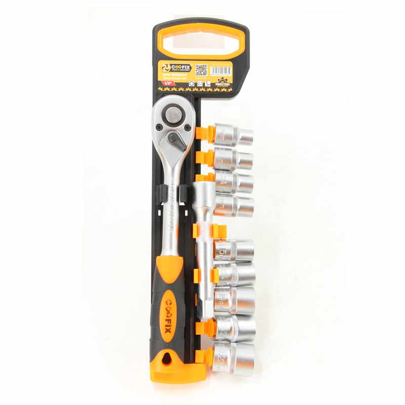 Destornillador cricket, 10 dados, 10 a 22mm, Coofix