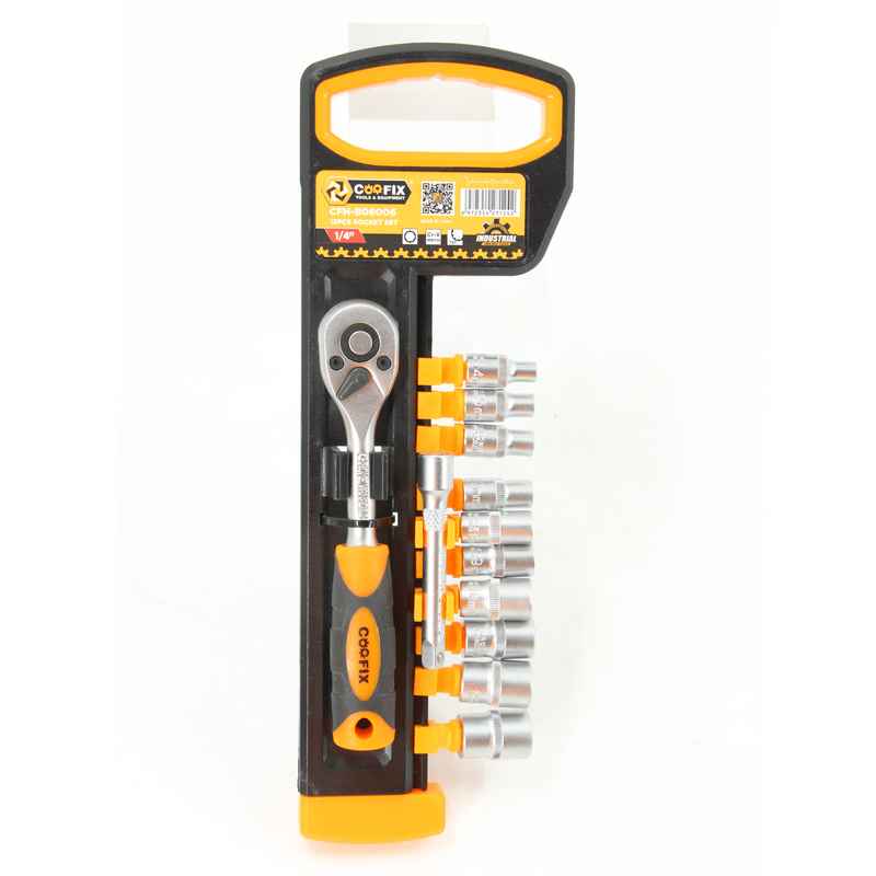 Destornillador cricket, 10 dados, 4 a 13mm, Coofix