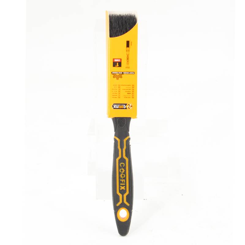 [G3572] Pincel mango de plástico y cerdas nylon, para pintura al aceite, 1", Coofix