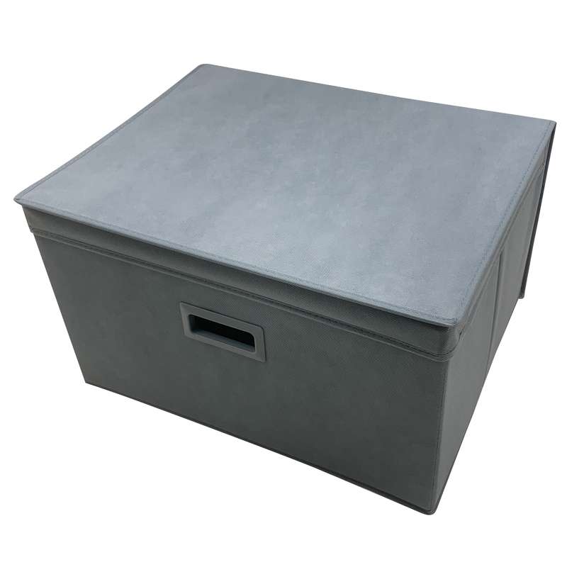 [G3676] Caja organizadora de TNT, plegable con cierre de velcro, varios colores