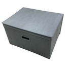Caja organizadora de TNT, plegable con cierre de velcro, varios colores