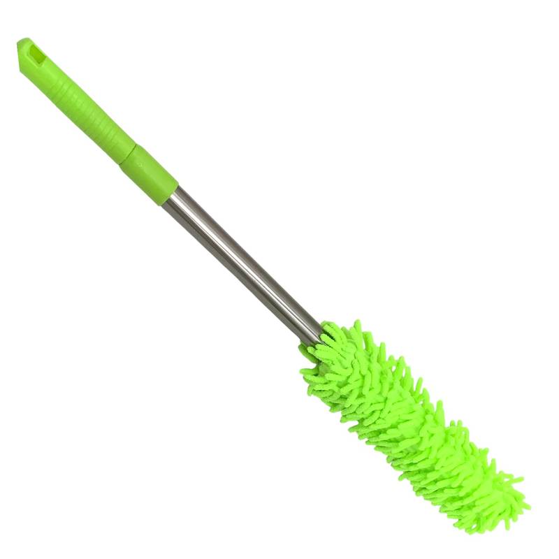 [G3692] Plumero de microfibra con mango de metal extensible, varios colores
