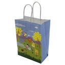 Bolsa de regalo infantil chica, varios diseños, PACK x12, varios diseños animales