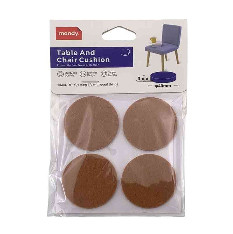 Protector de piso de silicona para patas x4, en bolsa
