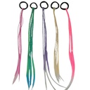 Peluca trenza, PACKx12, varios colores