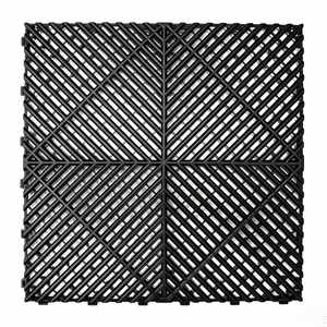 [G3844] Piso modular baldosa de plástico encastrable 40x40