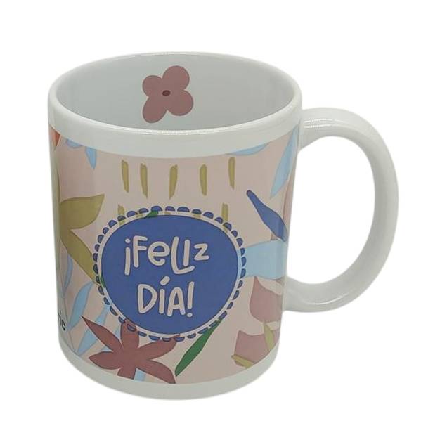 [H200DG] Taza de loza 300ml, Feliz día