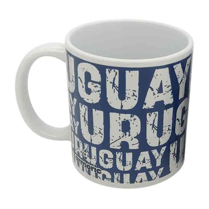 [H200DY] Taza de loza 300ml, Uruguay