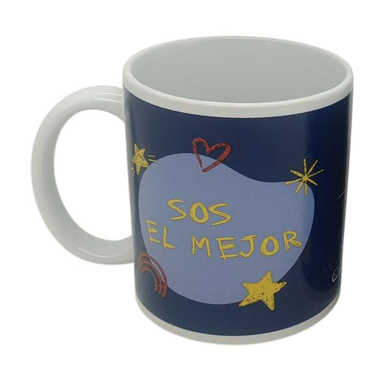 [H200EI] Taza de loza 300ml, Abuelo