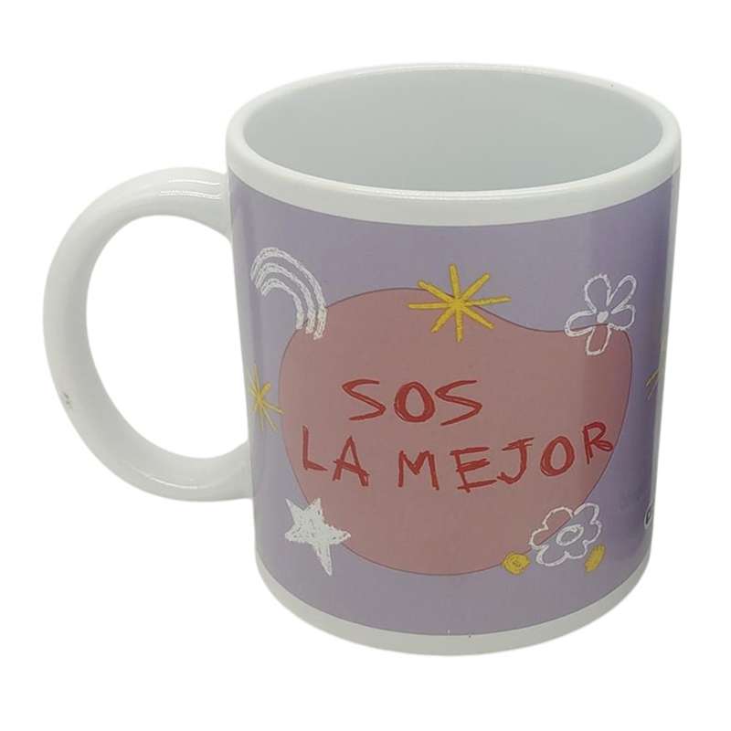 [H200EJ] Taza de loza 300ml, Abuela