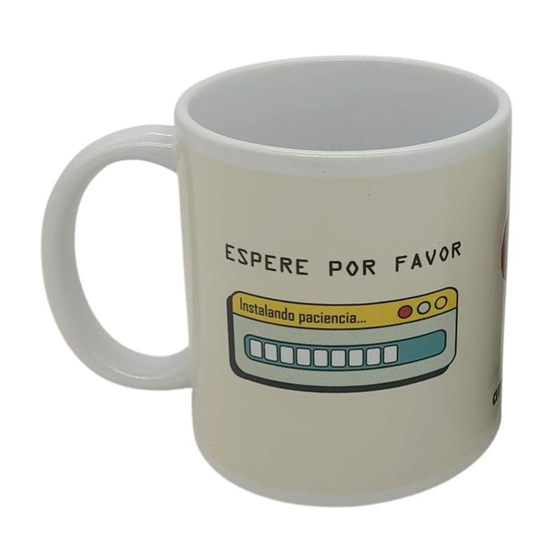 [H200EL] Taza de loza 300ml, calma
