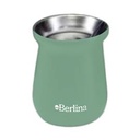 Mate 260ml Berlina VERDE, alto doble pared de acero inoxidable en caja