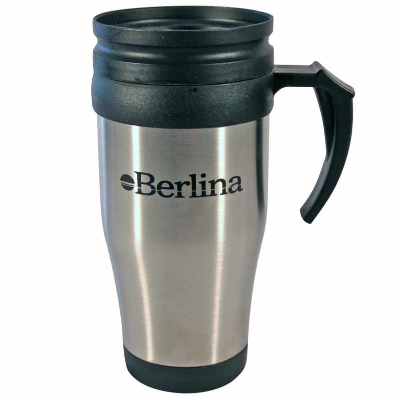 [HA0337] Taza jarra de metal 400ml, Berlina, en caja