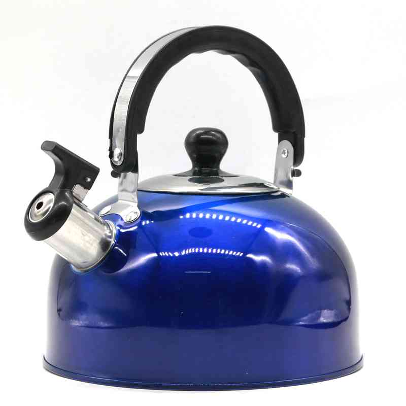 [HA2317] Caldera de acero inoxidable 2.5L, mango combinado, en caja, varios colores