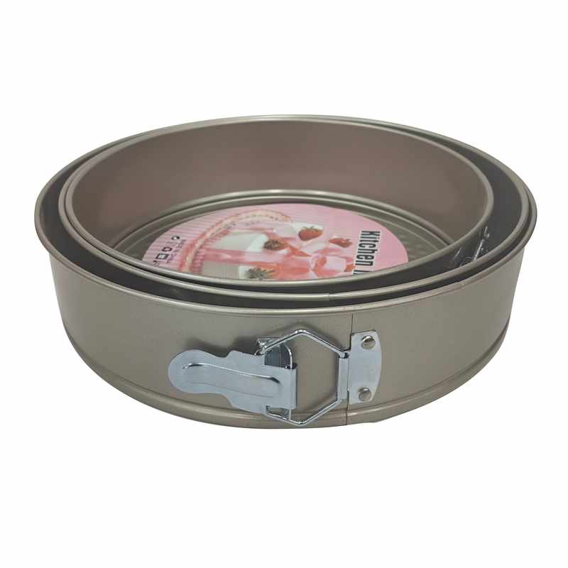 Tortera x3, antiadherente desmontable, 24/26/28cm de diámetro, en caja