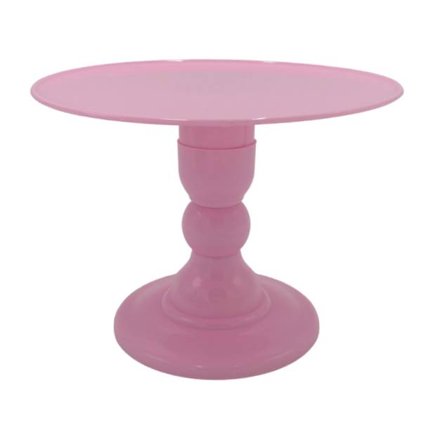 [HA3158] Base de plástico, 27cm, para presentar o decorar tortas, varios colores