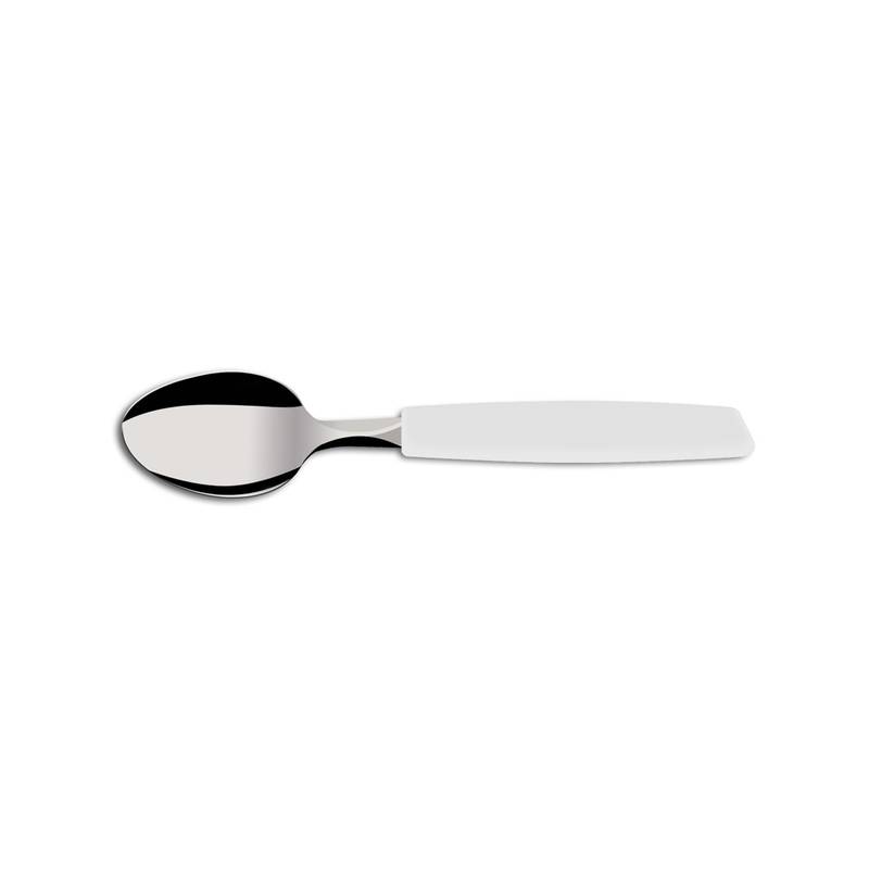 Cubiertos cucharas de té x12 en bolsa acero inoxidable BLANCO, PIEMONTE MARTINAZZO