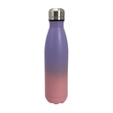 Botella deportiva de metal 500ml, boca ancha, varios colores