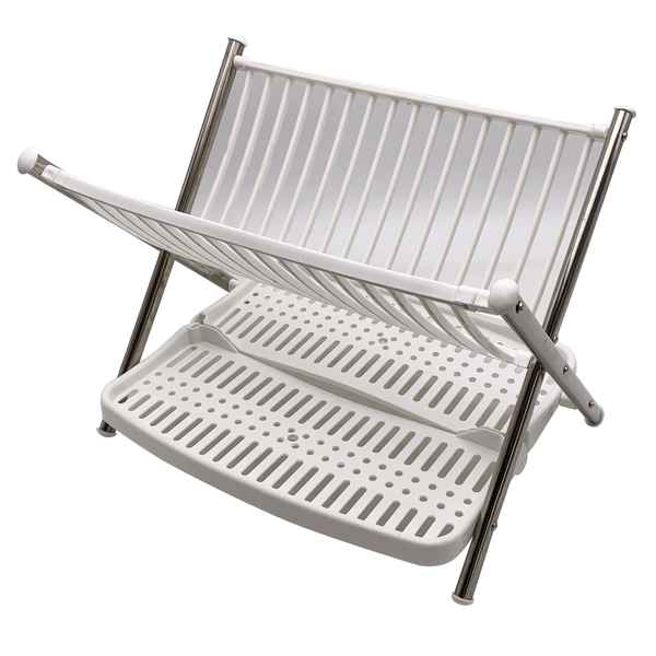 Escurridor de platos, de plástico, plegable, en caja