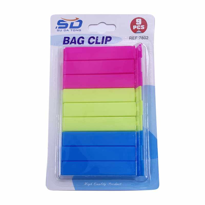 [HA4303] Clips cierra bolsas x9, en blister