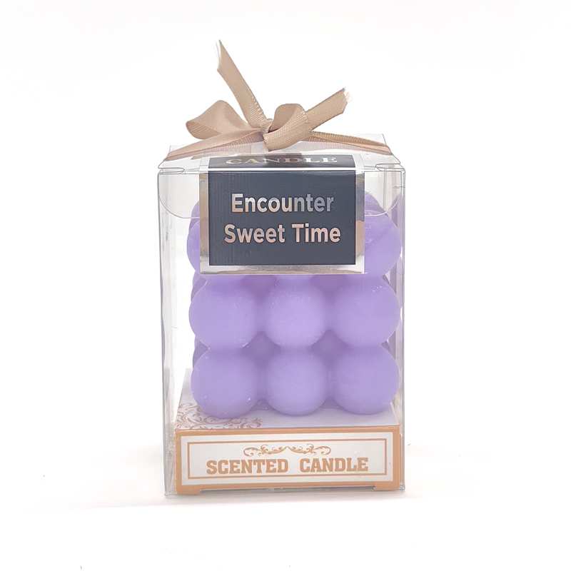 Vela aromática, en caja varios colores