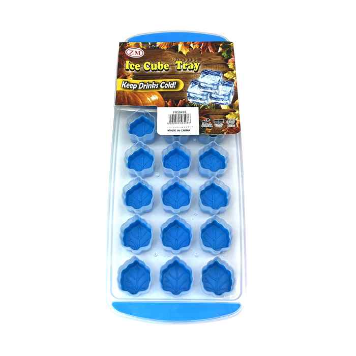 Cubetera de plástico y silicona 21 hielos varios colores